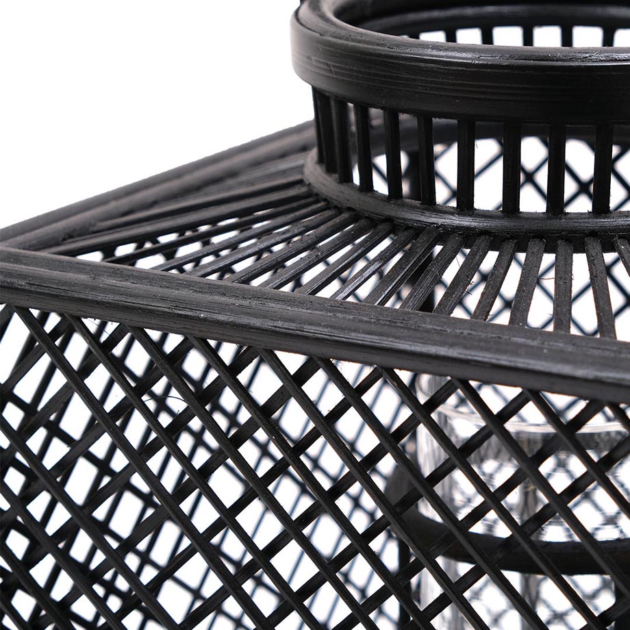 NCA90081 BAMBOO CANDLE HOLDER by NATIVE CRAFTS AND ARTS